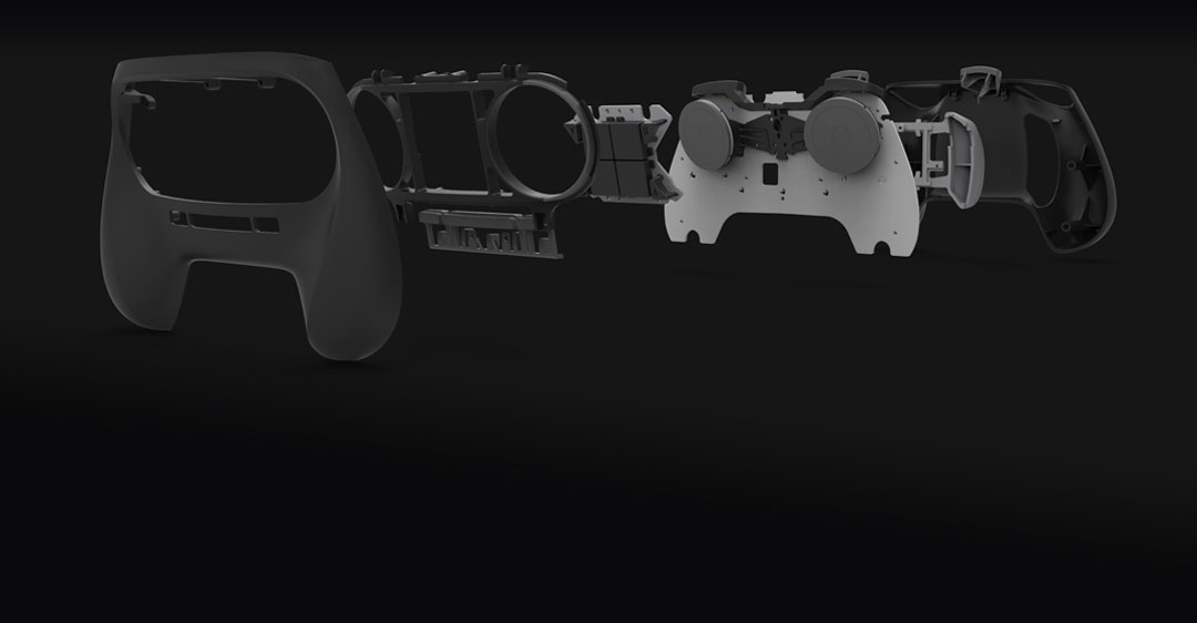 Valve lanza el control para sus Steam Machines 2 steam controller parts